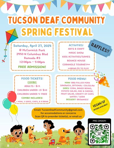 Tucson Deaf Community Spring Festival